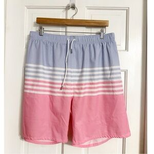 Qranss Men’s Swimming Trunks Sz XL